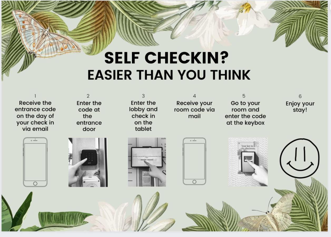 Becozy Self Check-In Pop-Up Hotel Basilea Exterior foto