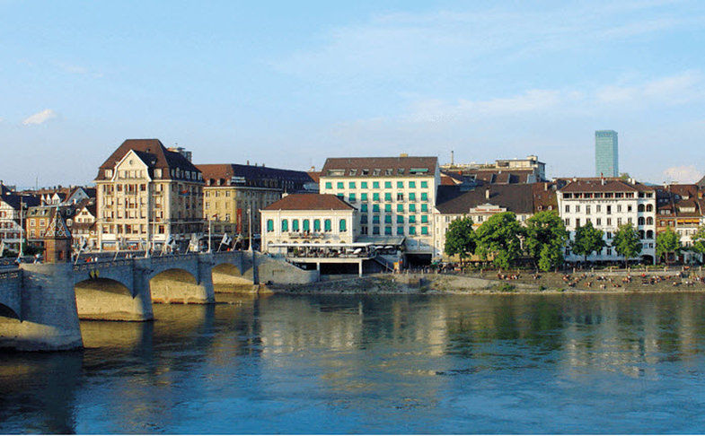 Becozy Self Check-In Pop-Up Hotel Basilea Exterior foto